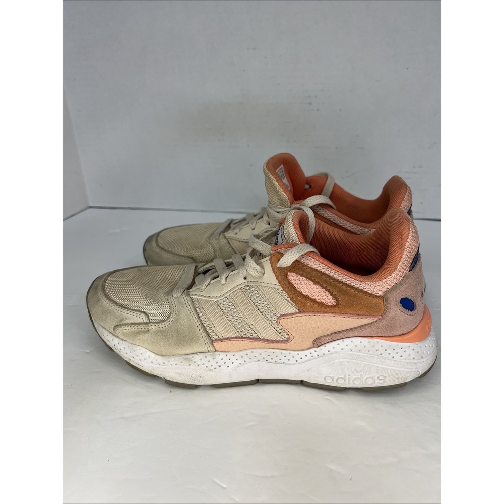 Adidas 123009120 Womens Size 8 Beige And Pink Cloudfoam